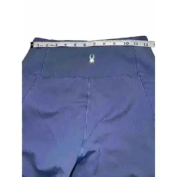 Spyder Active Women's Full Length Leggings Blue Size Small - Picture 6 of 6